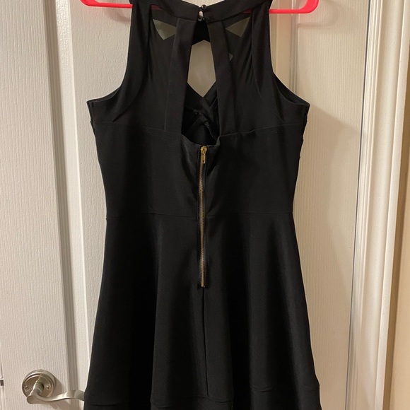 Black Mini Dress - Picture 3 of 5